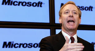 Brad Smith,  président de Microsoft. D. R.